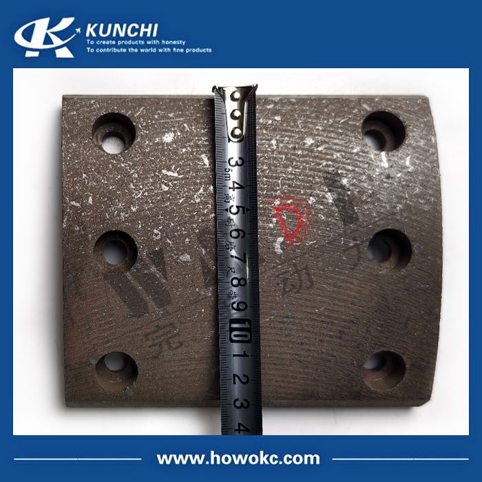 Sinotruk HOWO 6 Holes Brake Lining WG9100440027