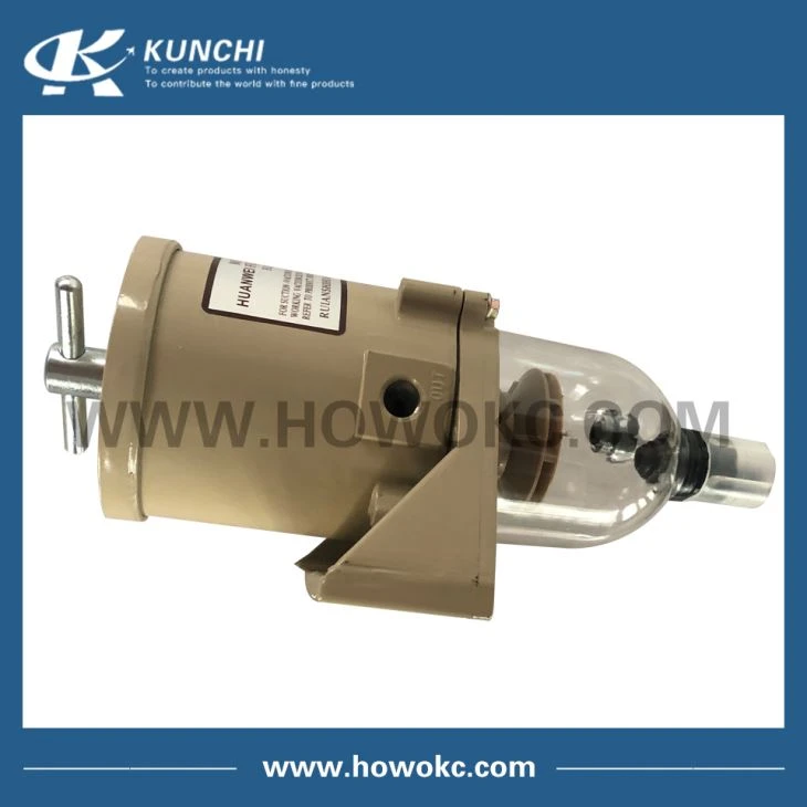 Sinotruk Howo WG9725550002 Fuel Preliminary Filter / Oil Water Separator