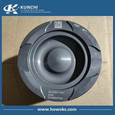 Sinotruk HOWO T5G Piston Tugas Berat Euro 5 MAN MC07 MC11 MC13 Enjin Piston